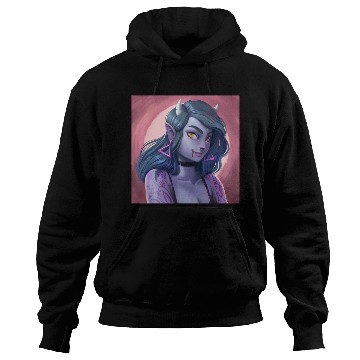Discover Alpha Female illustration as vampire Hoodies