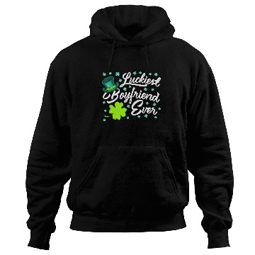 Discover Luckiest Boyfriend Ever Valentine's Day Hoodies