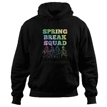 Discover Spring Break Squad Summer Vacation Spring Break Hoodies