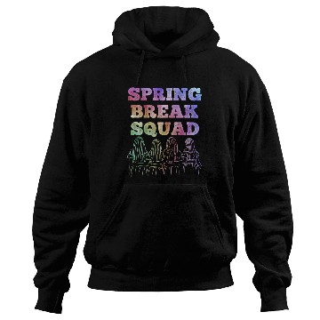 Discover Spring Break Squad Summer Vacation Spring Break Hoodies