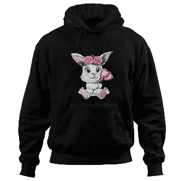 Discover Baby Easter Bunny with Flowers cute Easter Egg Hoodies