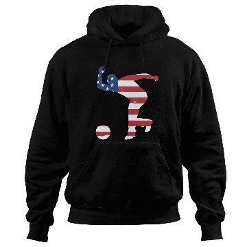 Discover Sport Us Flag Bowling Hoodies