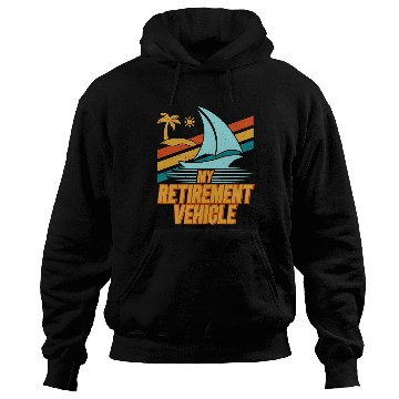 Discover Retired Sailor Sailing Retirement Plan Hoodies