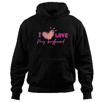 Discover I love my boyfriend Hoodies
