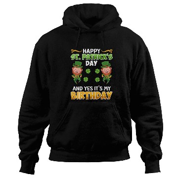 Discover St. Patrick's Day Birthday Hoodies