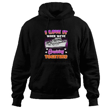 Discover Cruising together cruise ship holiday spring break Hoodies