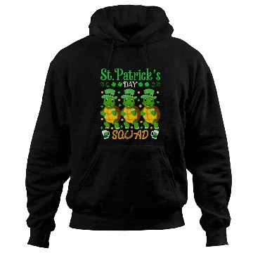 Discover St. Patrick’s Day Squad Funny Turtle Lover Hoodies