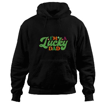 Discover Im A Lucky Dad Sublimation Hoodies