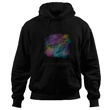 Discover turtle watercolor Hoodies