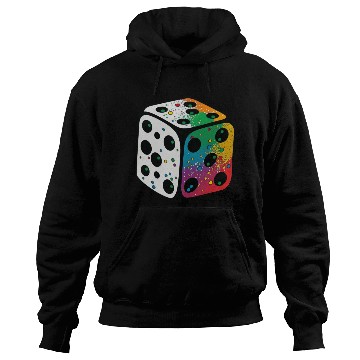 Discover Abstract dice Hoodies