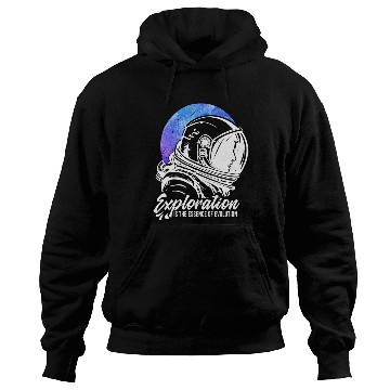 Discover Amusing Explorations Of Cheerful Astronauts Quote Hoodies