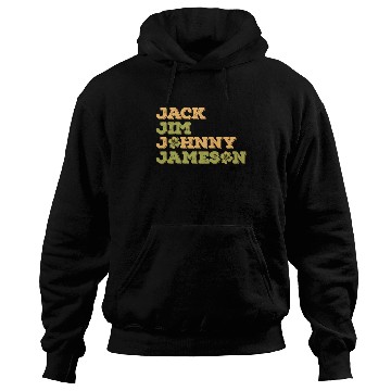 Discover Jack Jim Johnny Jameson 4 Founder St Patrick's Day Hoodies