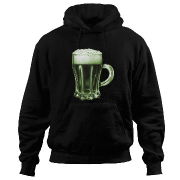 Discover beer mug green version 2 Hoodies