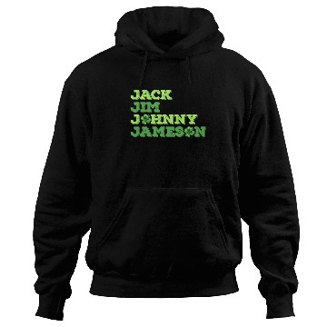 Discover Jack Jim Johnny Jameson 4 Founder St Patrick's Day Hoodies