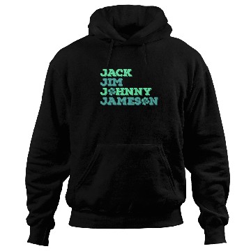 Discover Jack Jim Johnny Jameson 4 Founder St Patrick's Day Hoodies