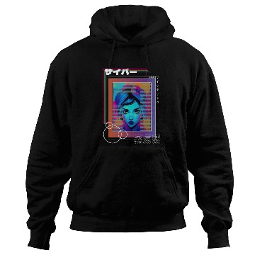 Discover Psychedelic Cyberpop Japanese Vaporwave Aesthetic Hoodies