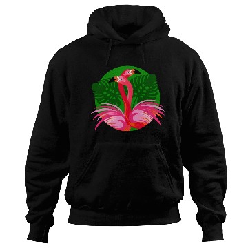Discover Flamingo Birds Love Hug Hoodies