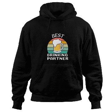 Discover BEST DRINKING PARTNER Hoodies