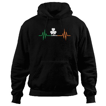 Discover Happy St. Patrick's Day proud irish frequency Hoodies