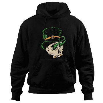 Discover st patrick's skull Hoodies