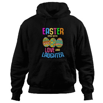 Discover Easter Colorful Egg Dye Rabbit Egg Hunt Hoodies