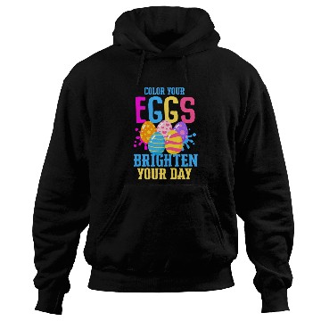 Discover Easter Colorful Egg Dye Rabbit Egg Hunt Hoodies