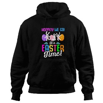 Discover Easter Rabbit Easter Bunny Flowers Eggs Hoodies