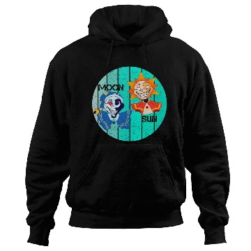 Discover Fnaf Security Breach Sun And Moon Hoodies