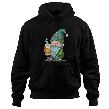 Discover Gnome Drinks Beer Happy St Patricks Day Hoodies
