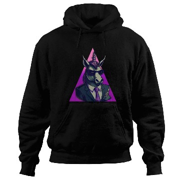 Discover Unicorn Wearing A Suit Hoodies
