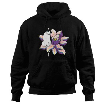 Discover Lotus Cat Hoodies