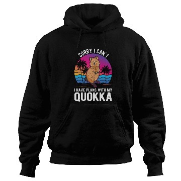 Discover Quokka Short-tailed Kangaroo Hoodies