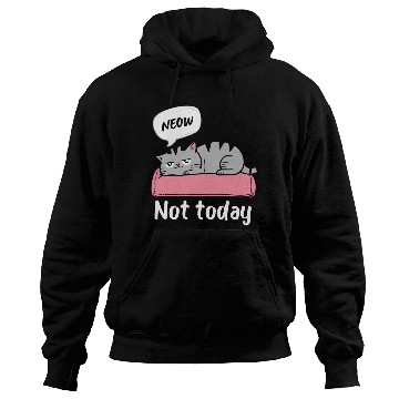 Discover Funny Lazy Bored Cat | For Cat Mom Cat lovers Hoodies
