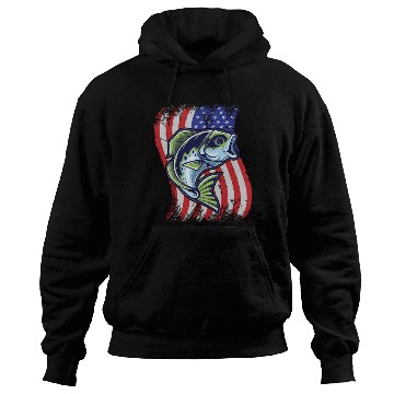 Discover US Bass Fish Hoodies