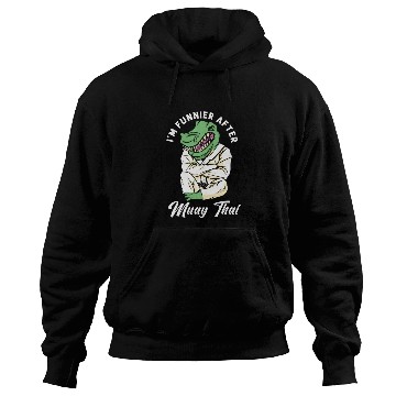Discover Muay Thai Coach Kickboxing Instructor Funny Hoodies