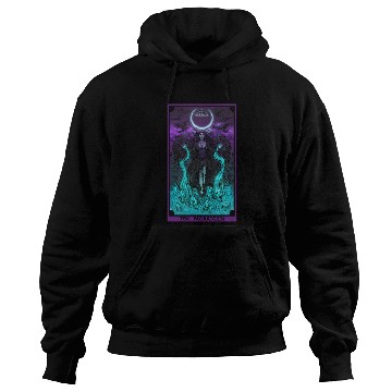 Discover The Goddess Morrigan in Death Tarot Card Hoodies