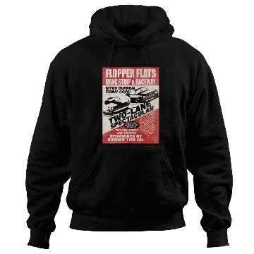 Discover Vintage Hot Rod Classic Drag Racing Poster Hoodies
