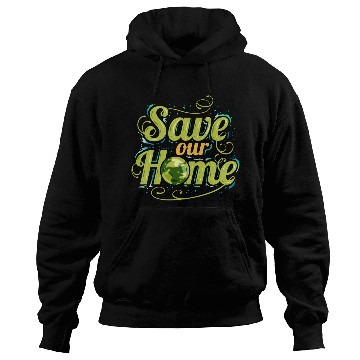 Discover Logo Save Our Home For Earth Day Hoodies