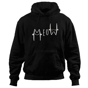 Discover Meow Hoodies for Cat Lover, Funny Cat