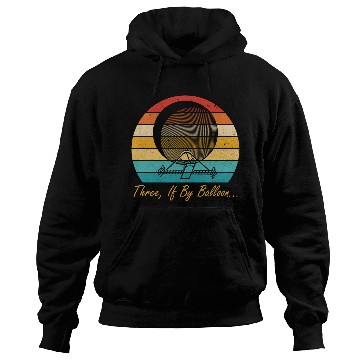Discover Three, If By Balloon Hoodies