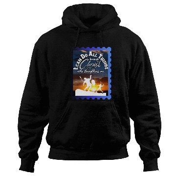Discover I Can Do All Things Through Christ.Bible, Sunset Hoodies