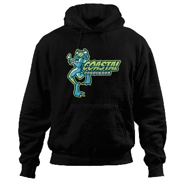 Discover Coastal Conqueror | Swimming Character Hoodies