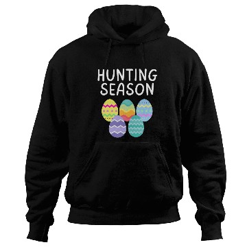 Discover Hunting Season Eggs Funny Easter Day 2023 Egg Hunt Hoodies