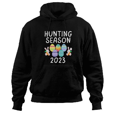 Discover Hunting Season Egg Hunt Eggs Funny Easter Day 2023 Hoodies