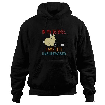 Discover In My Defense I Was Left Unsupervised Hoodies