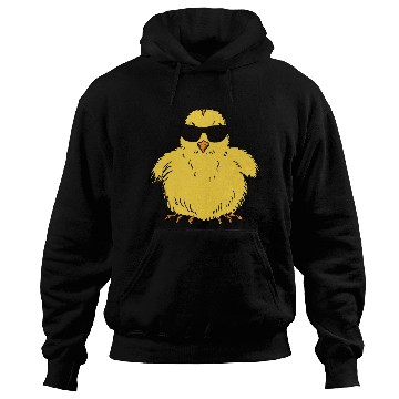 Discover Easter Chick with Sunglasses Hoodies