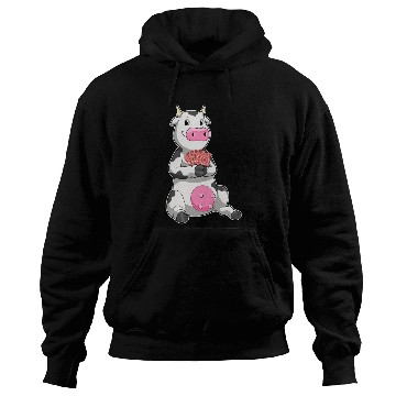 Discover Cow At Poker With Poker Cards Hoodies
