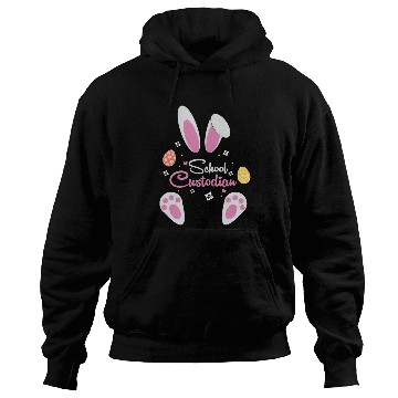 Discover Easter Sunday Bunny School Custodian Hoodies