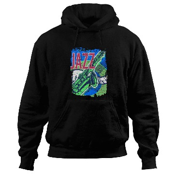 Discover Jazz music improvisation festival Hoodies