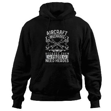 Discover Airplane Mechanic Funny Aviation Technician Hoodies